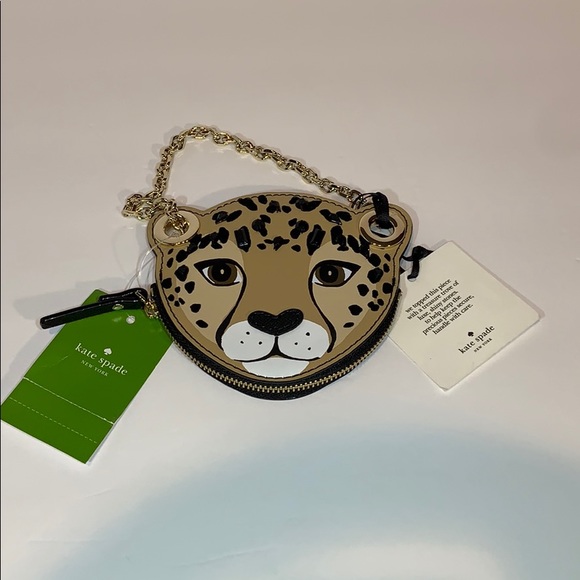 Authentic Kate Spade Leopard Coin Purse !! - Picture 3 of 5